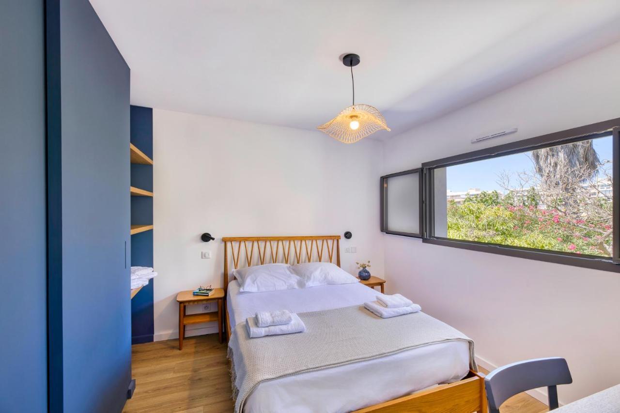 South-Of-France T2 Neuf Haut De Gamme, Climatise, Parking Gratuit, 2Eme Ligne Balcon Карнон-Плаж Екстер'єр фото
