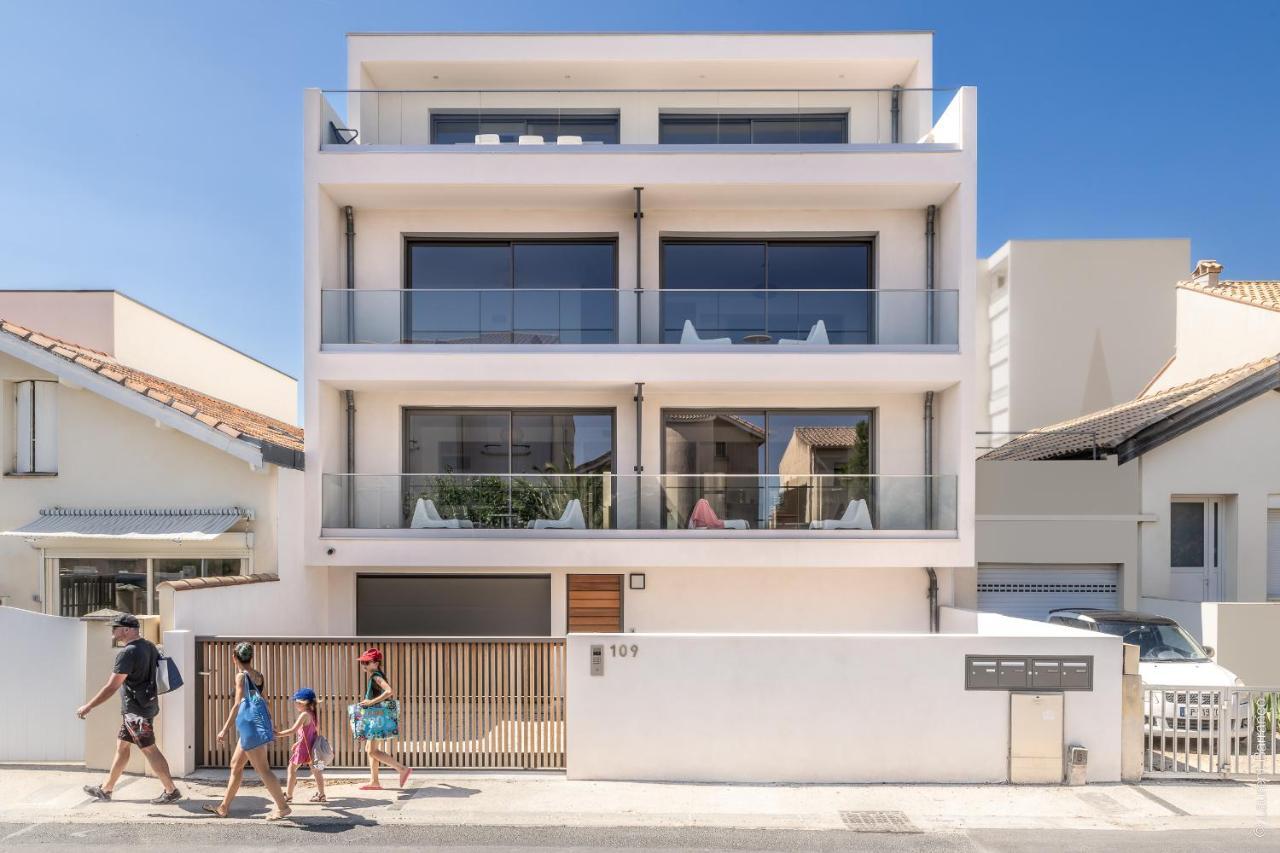 South-Of-France T2 Neuf Haut De Gamme, Climatise, Parking Gratuit, 2Eme Ligne Balcon Карнон-Плаж Екстер'єр фото